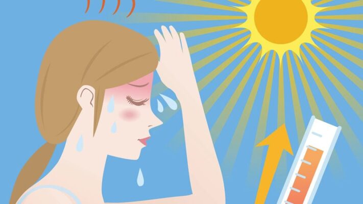 cơ thể kêu cứu khi bị say nắng