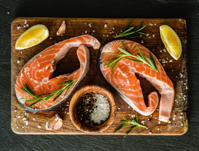 cá hồi, cá giàu omega-3