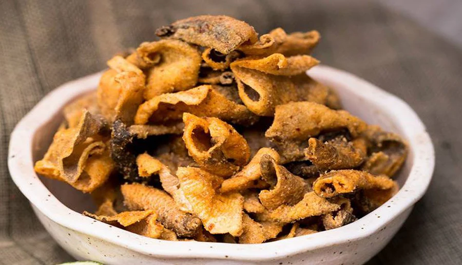 ăn da cá bổ sung collagen