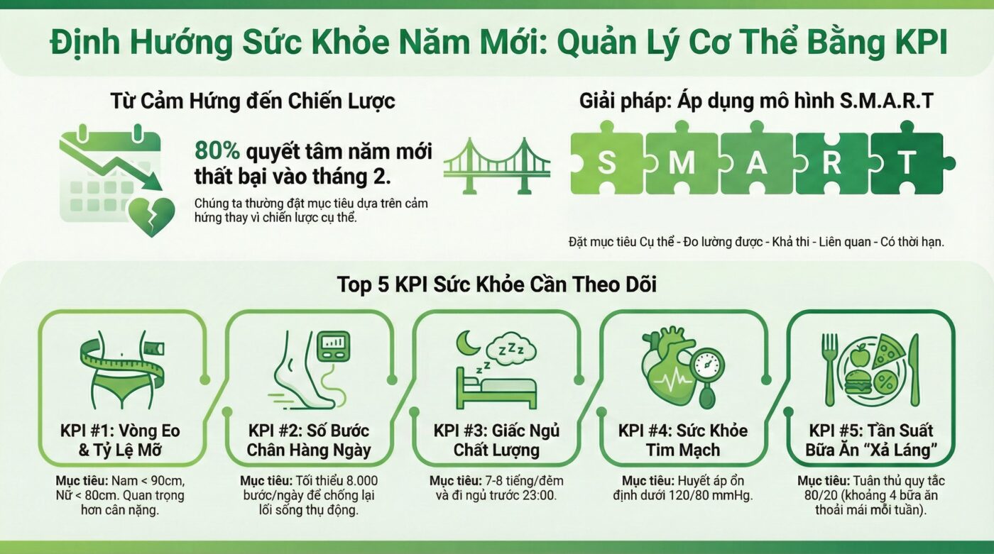 Định hướng sức khỏe cho năm mới
