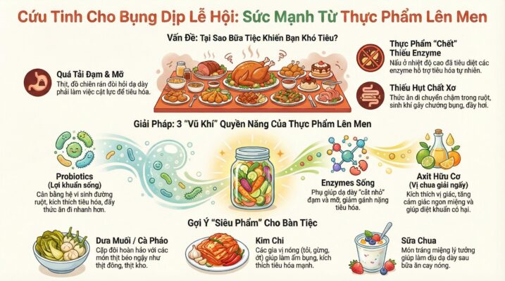 Fermented foods cho tiêu hóa