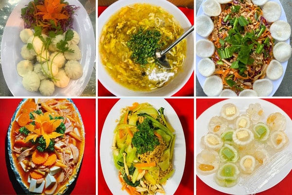 Món ăn chay nhanh cho đêm tiệc