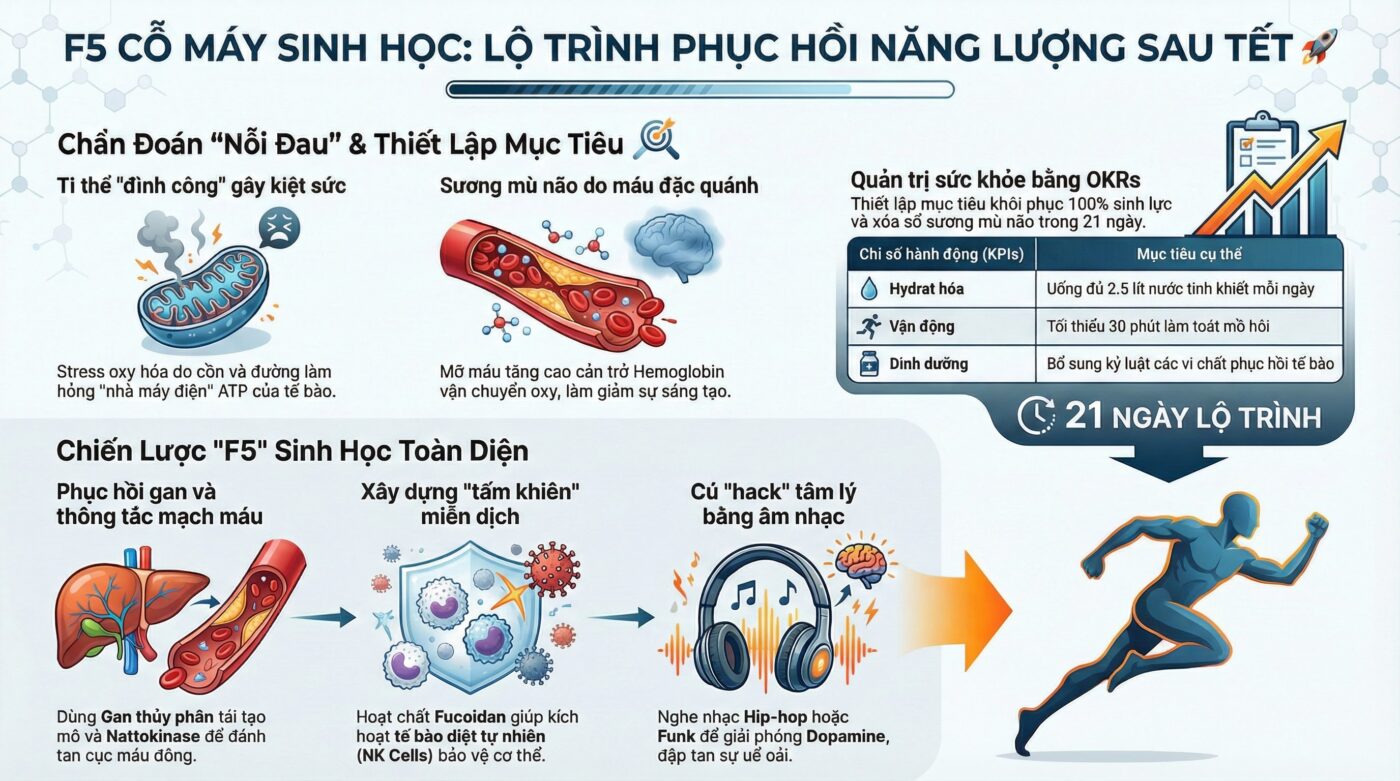 Tết qua rồi, đừng để sức khỏe bị bỏ quên phía sau