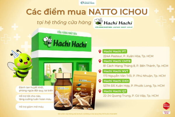An tâm chọn Natto Ichou chuẩn Nhật tại Hachi Hachi